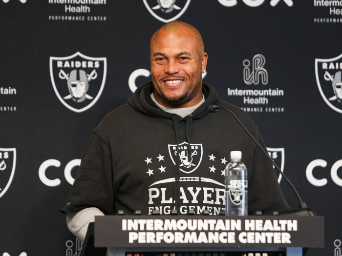 Las Vegas Raiders' Coach Antonio Pierce held his final press conference moments ago, ahead of the season finale vs. the Denver Broncos on Sunday.